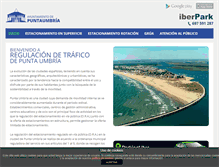 Tablet Screenshot of aparcarpuntaumbria.com